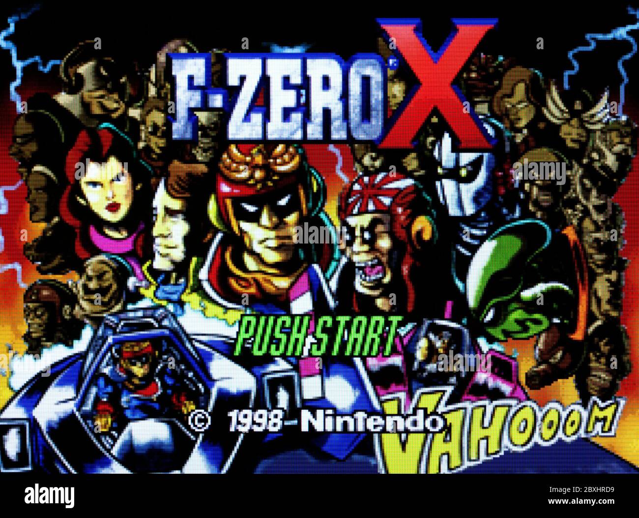 F-Zero X FZero - Nintendo 64 Videogame - Editorial use only Stock Photo -  Alamy