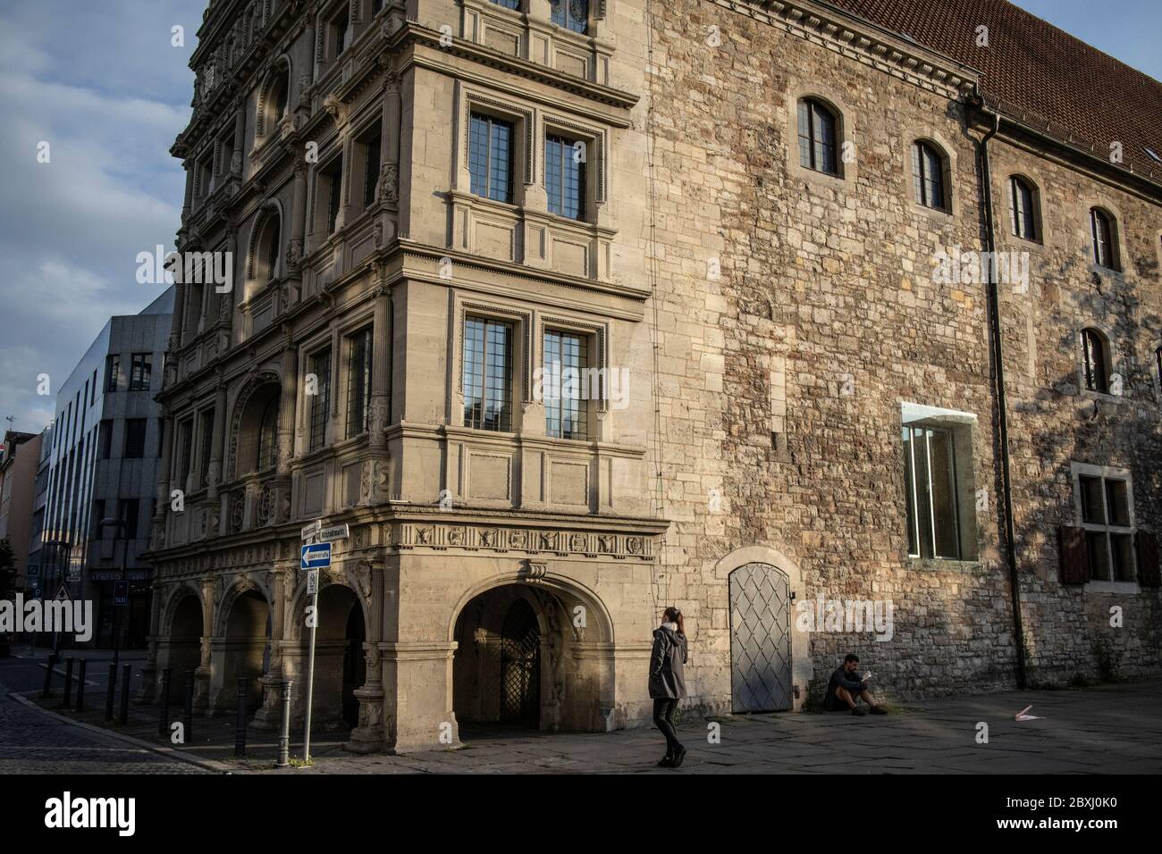 Braunschweig, known as Brunswick and the 'City of Henry the Lion' in English, situated in the Lower Saxony sate of north-central Germany, Europe Stock Photo