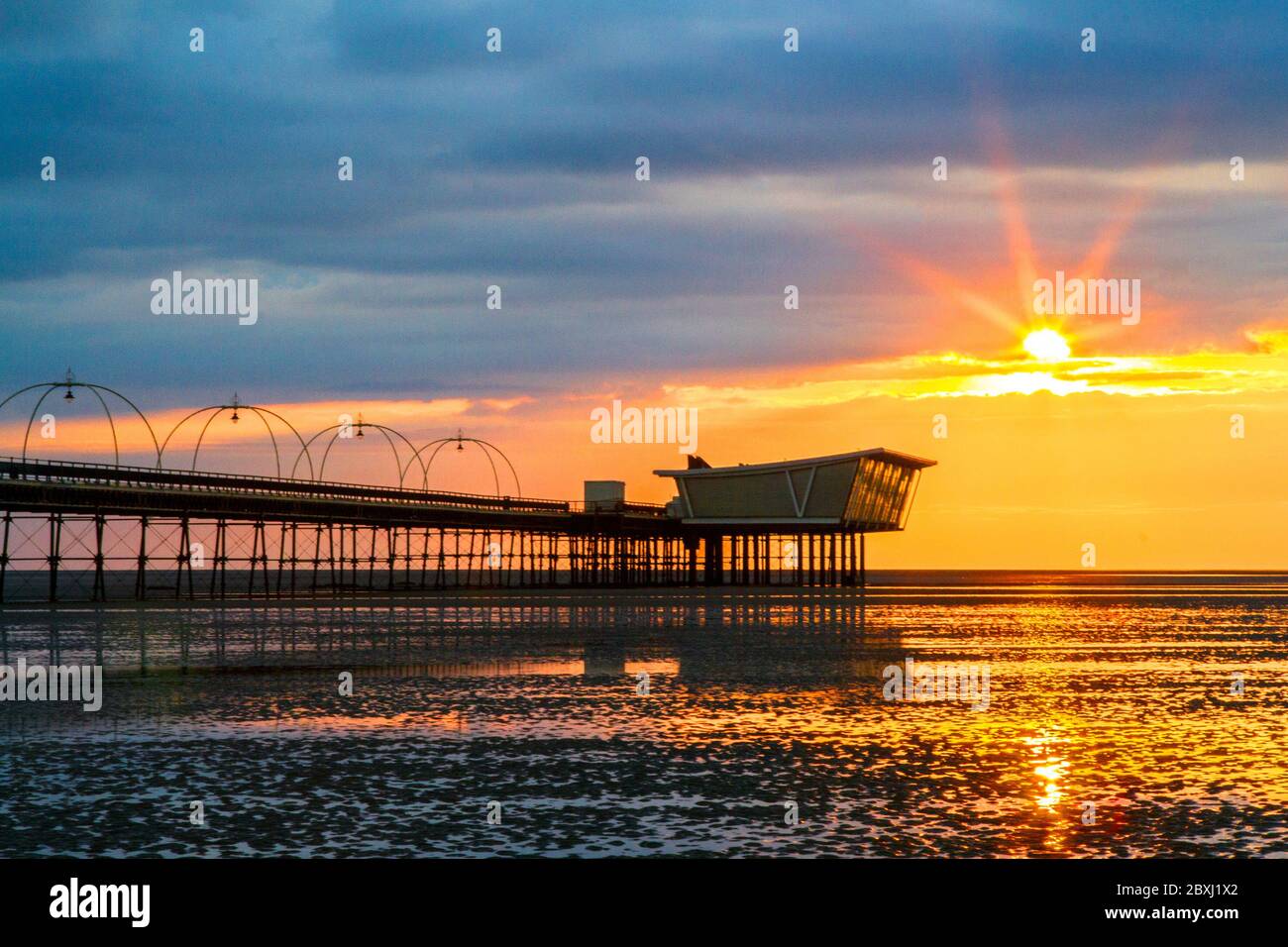 Southport pier victorian hi-res stock photography and images - Alamy