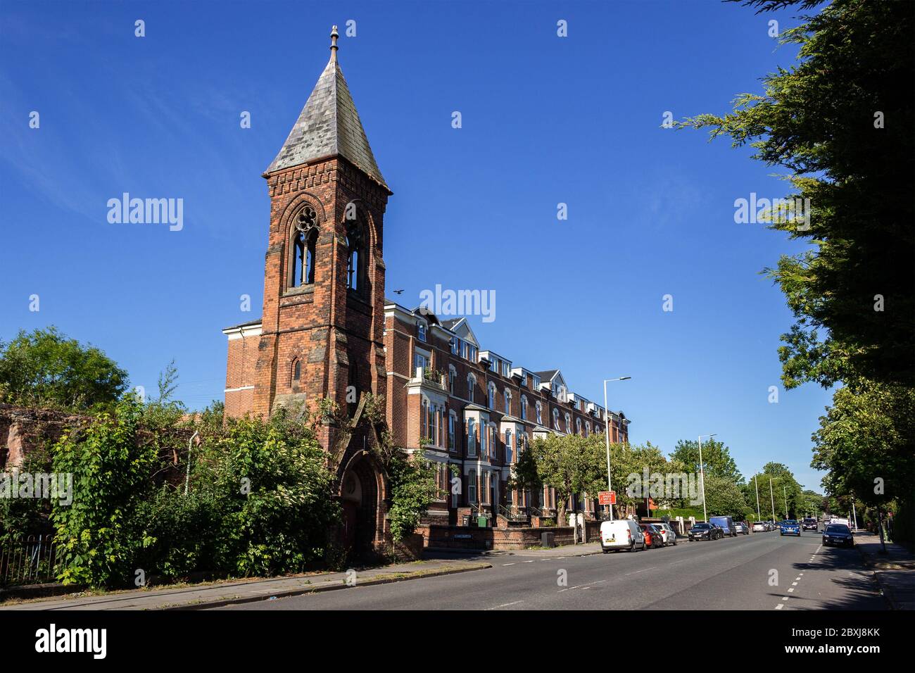 Ruins of former Catholic Apostolic church, built in 1875 and bought by