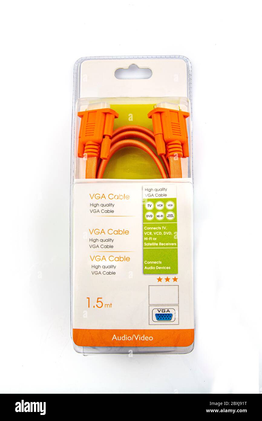 VGA cable use for the connect monitor and mainboard in case computer