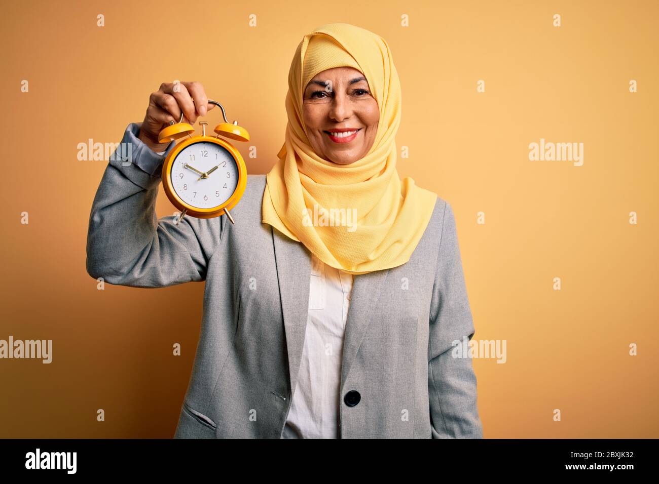 Happy hijab woman positive attitude hi-res stock photography and images ...