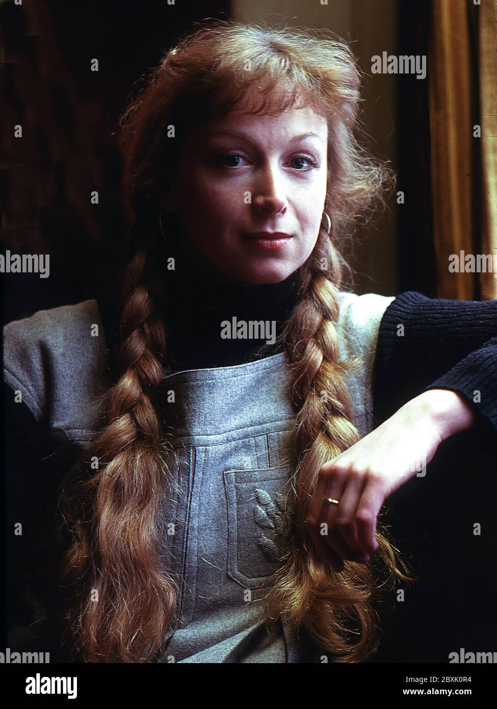 English actress Cheryl Campbell 1979 Stock Photo