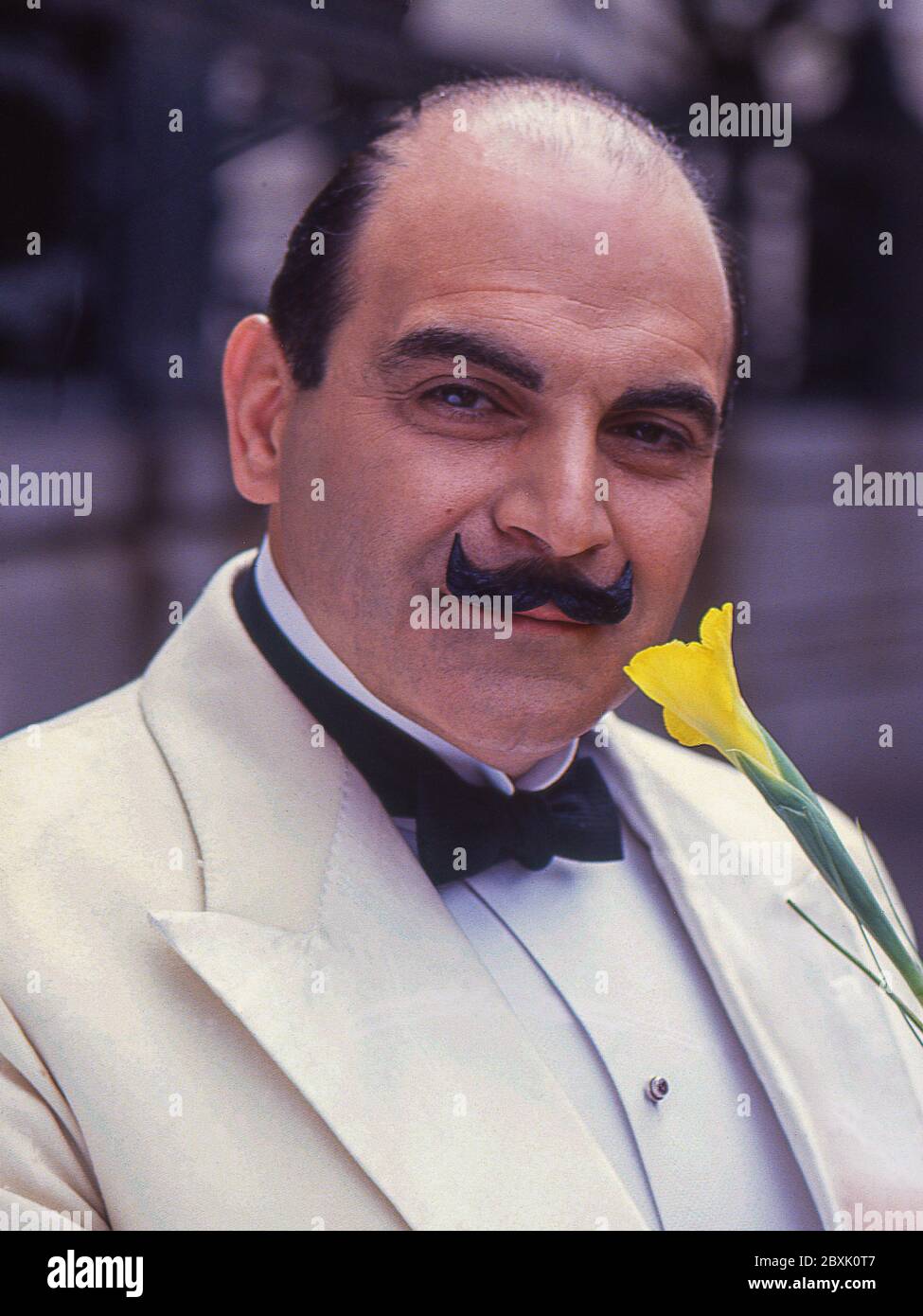 David Suchet as Hercule Poirot Stock Photo
