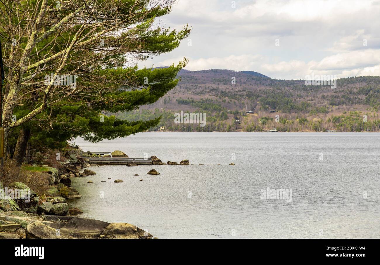 Claimed to be the cleanest lake in New Hampshire. It covers 4,106 acres in size and is 83 feet