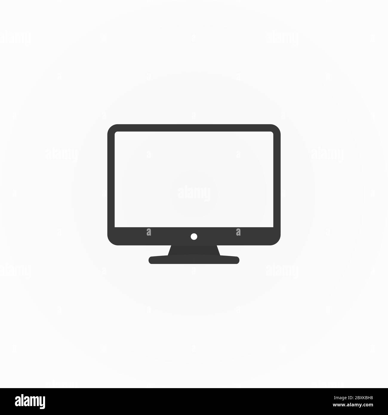 Computer icon. isolated vector illustration on white background Stock Vector