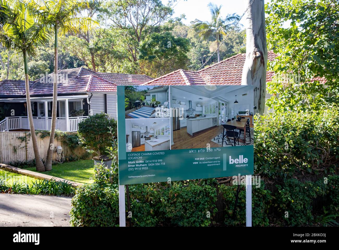 Traditional Australian cottage home for sale in Avalon Beach Sydney