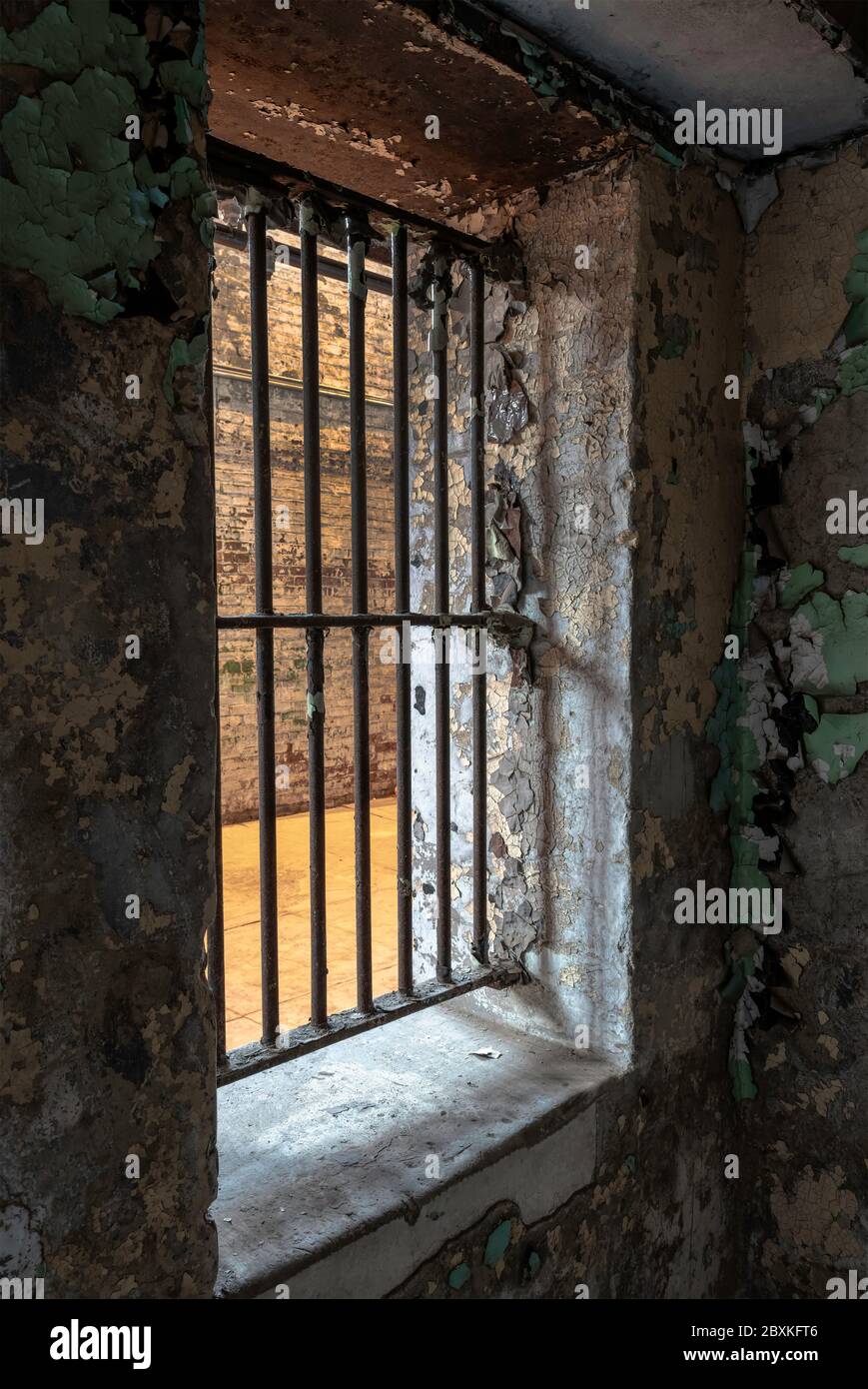 Jail Bars Window Prisoner High Resolution Stock Photography and Images