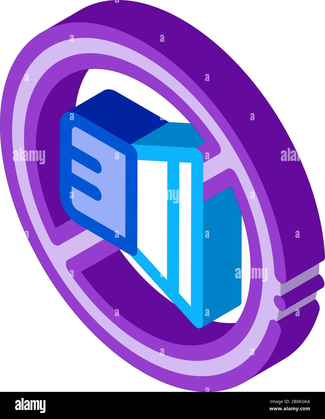 speaker ban isometric icon vector illustration Stock Vector Image & Art ...