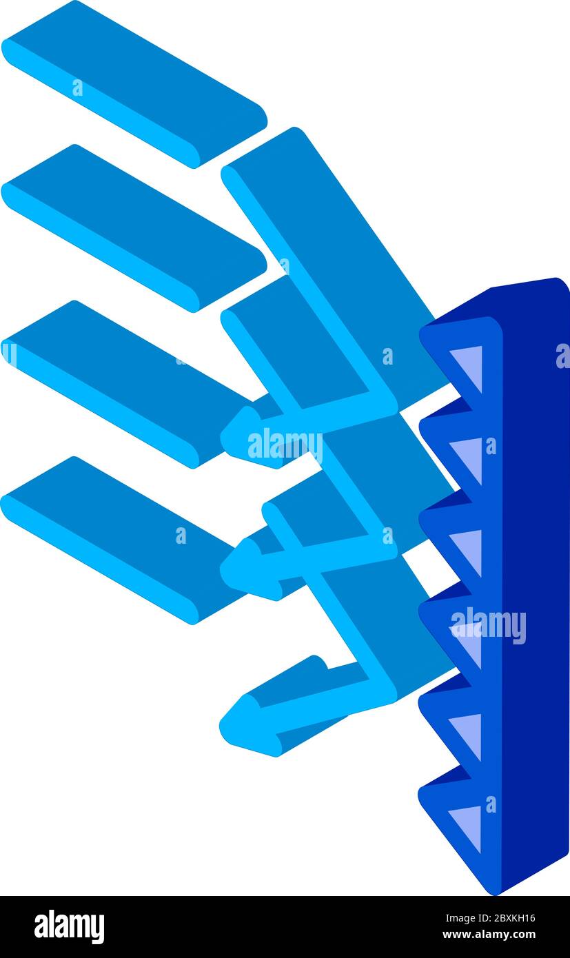 sound obstacle isometric icon vector illustration Stock Vector Image ...