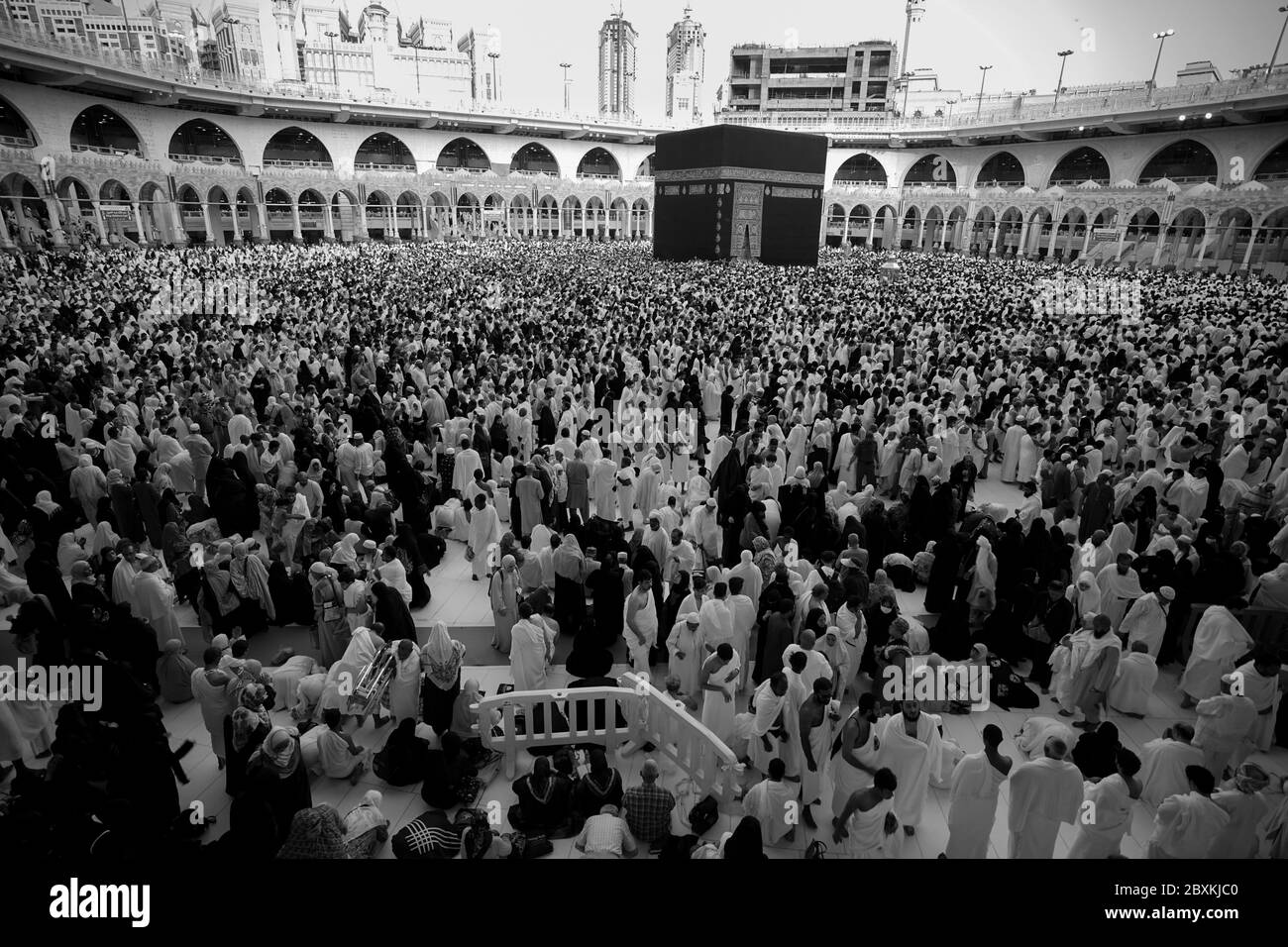 Mecca Black And White Stock Photos Images Alamy