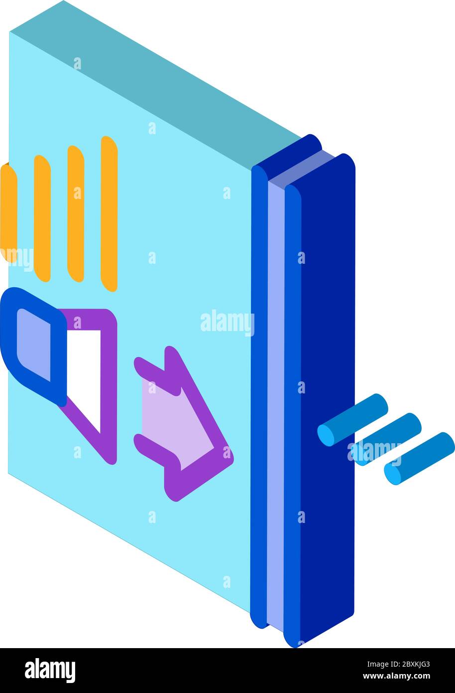 sound speaker operation isometric icon vector illustration Stock Vector ...