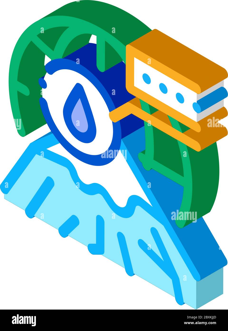 cryolithology science isometric icon vector illustration Stock Vector ...