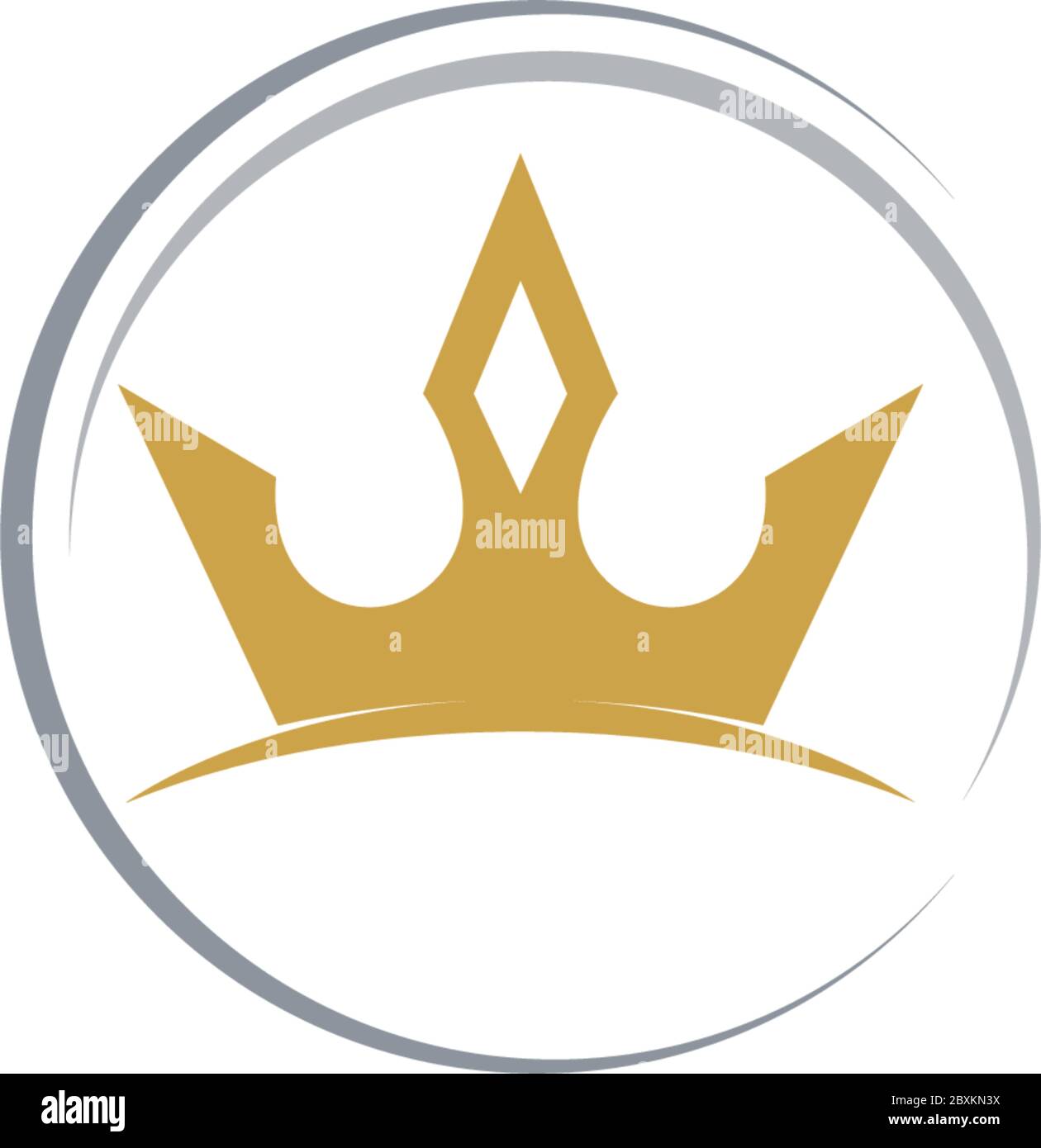 Crown Concept Logo Icon Design Template Stock Vector Image & Art - Alamy