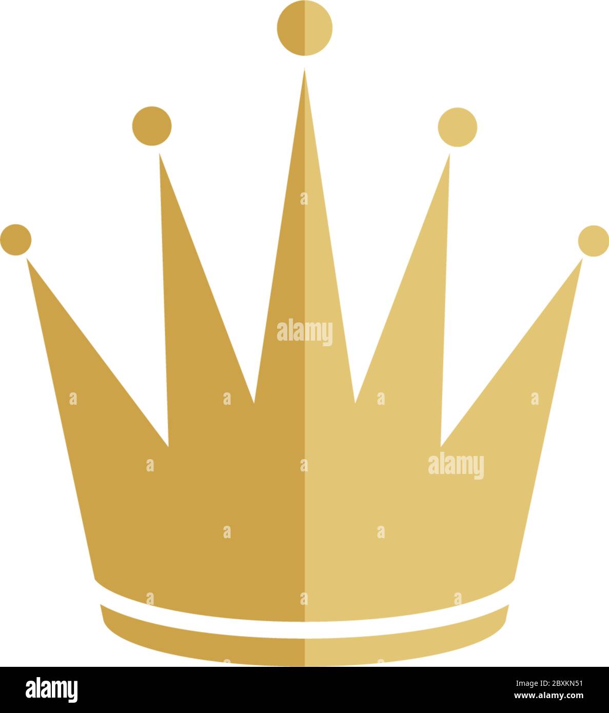 Crown Concept Logo Icon Design Template Stock Vector