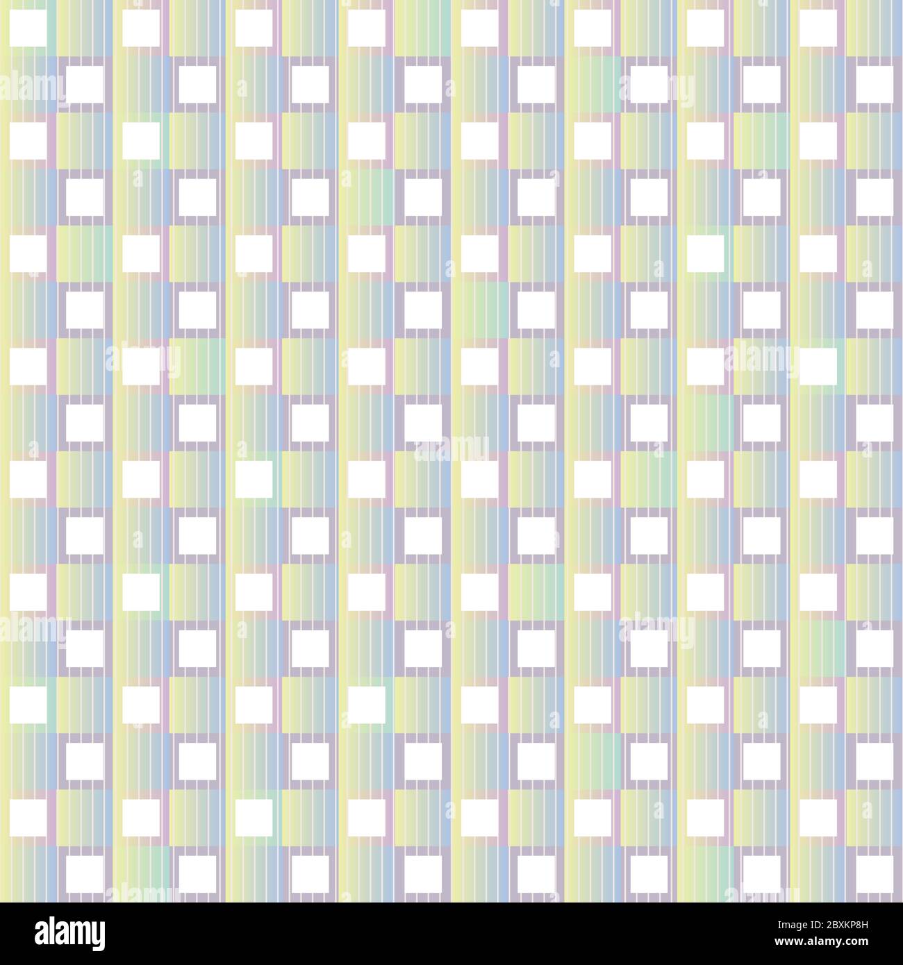 geometric seamless vector pattern in pastel ombre Stock Vector