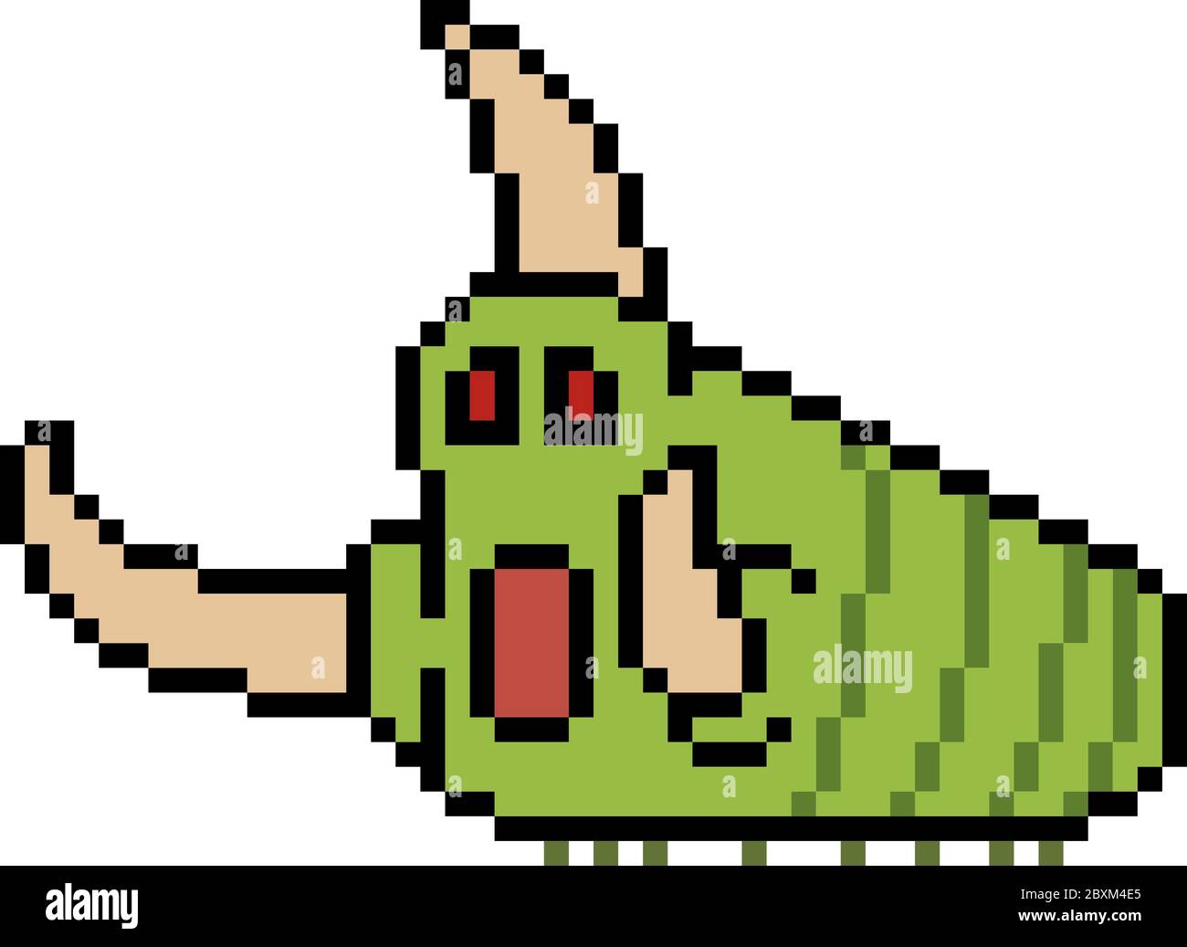 Worm monster Cut Out Stock Images & Pictures - Alamy