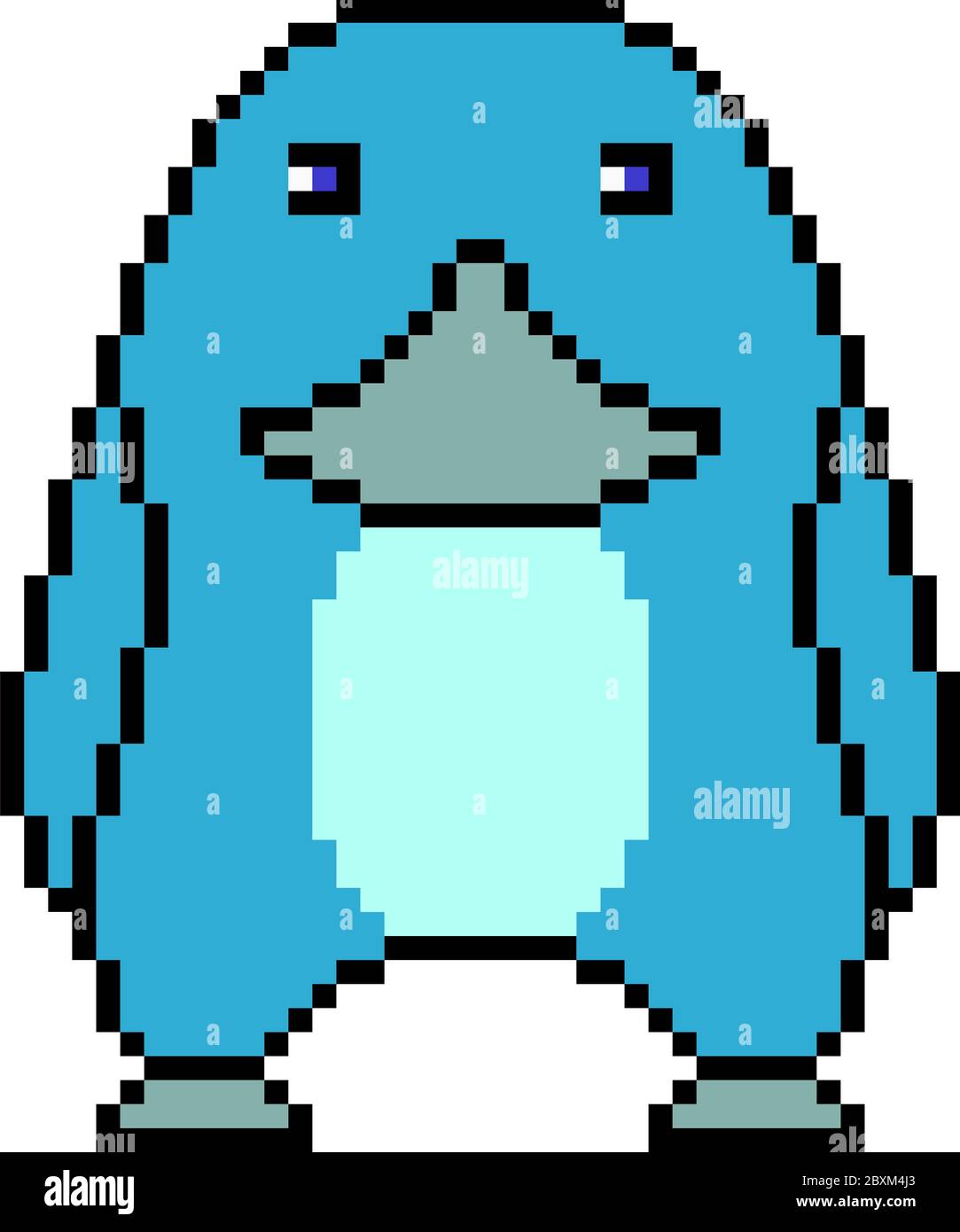 Fat penguin Stock Vector Images - Alamy