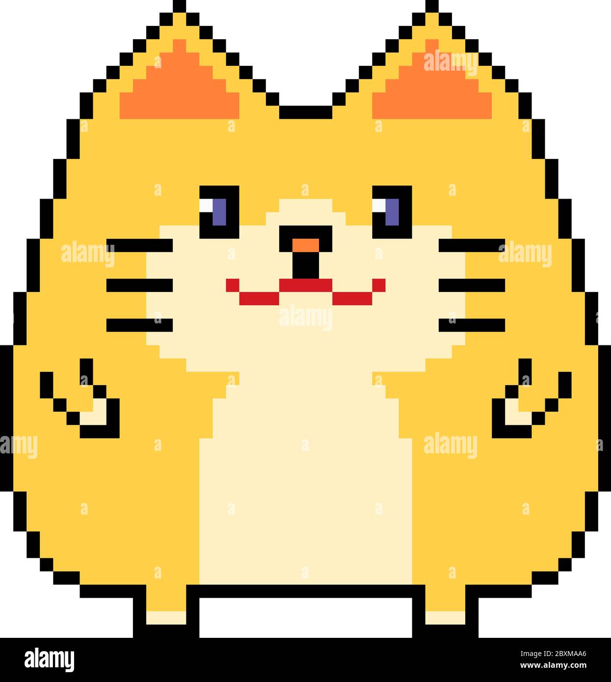 cat 32x32 pixel art en 2023