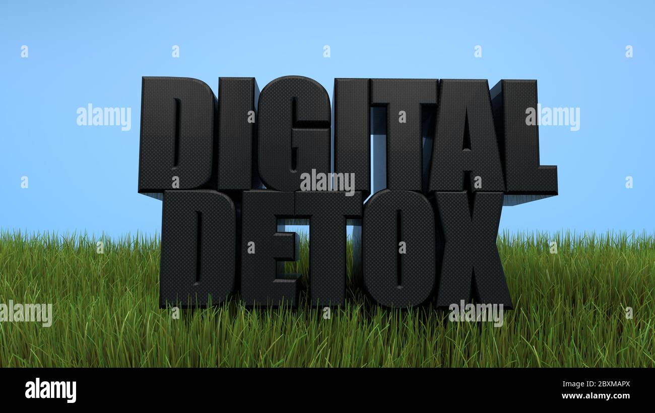 Digital detox and smartphone hi-res stock photography and images - Alamy