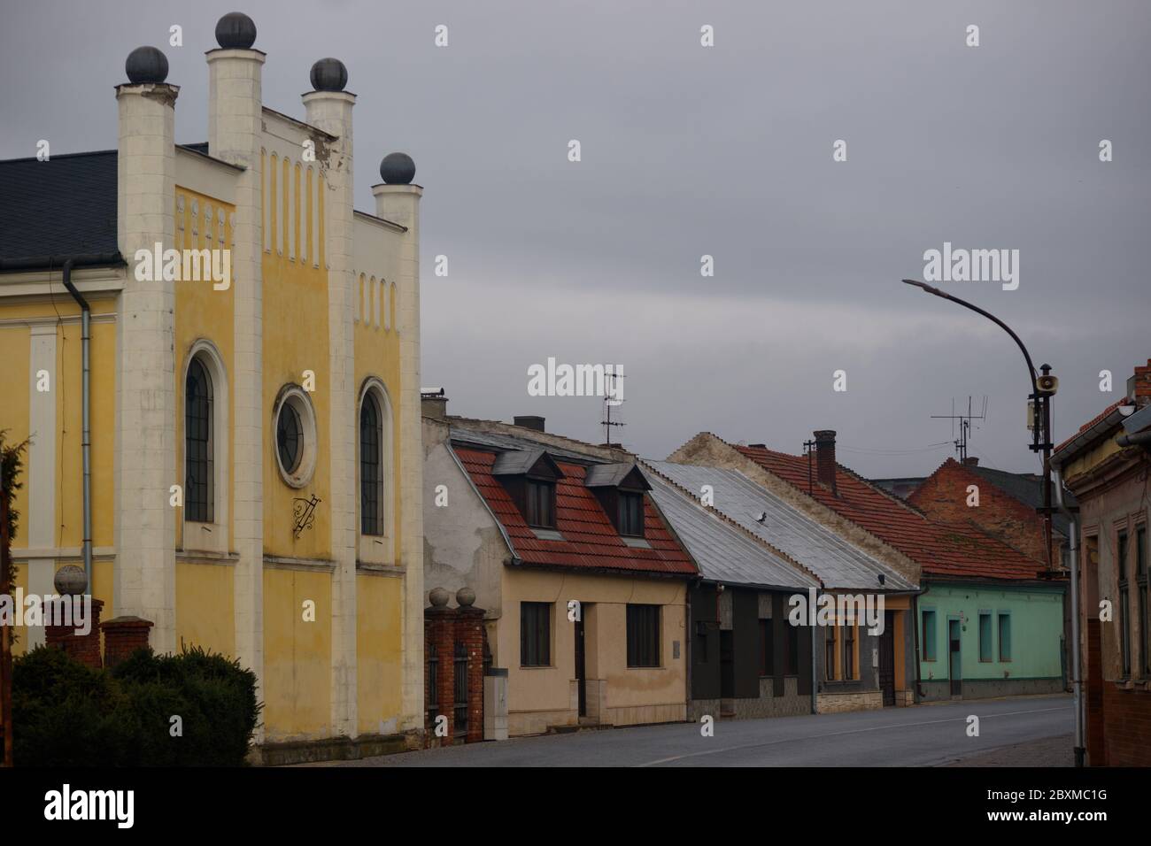 glimpse of a small village within Slovakia Stock Photo