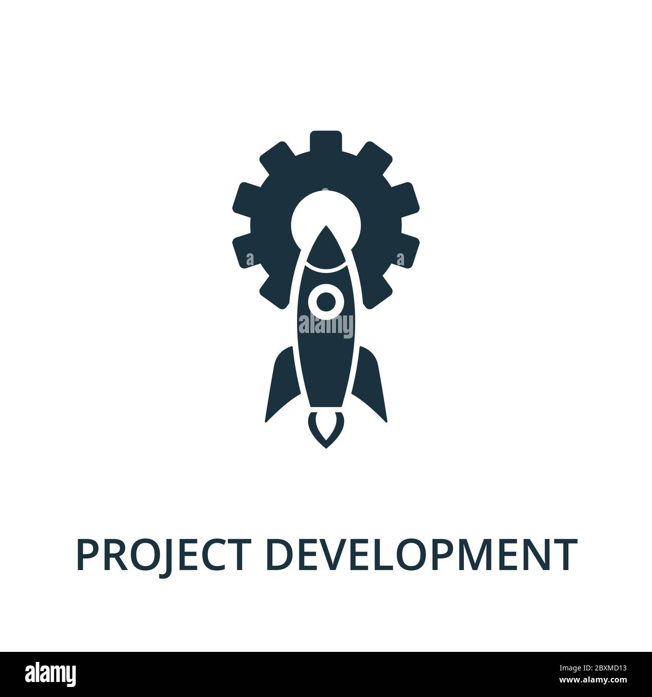 Project Development icon from reputation management collection. Simple ...