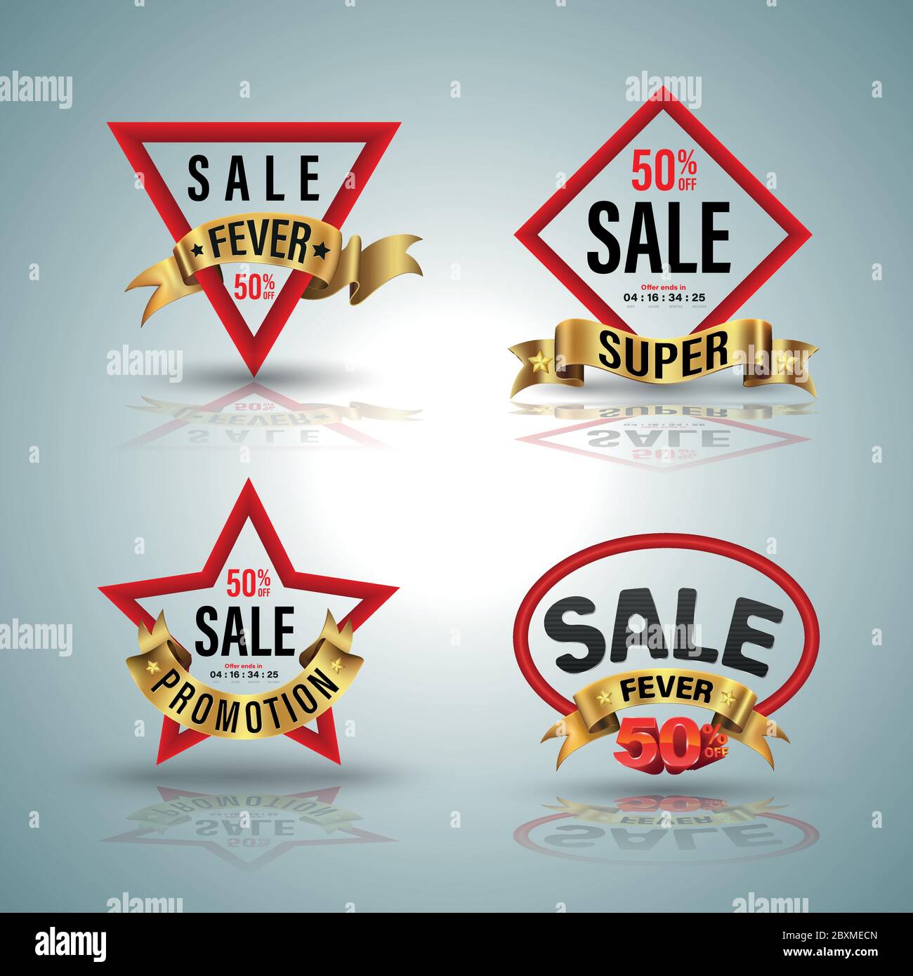 Sale banner. Vector illustration for promotion advertising. Stock Vector
