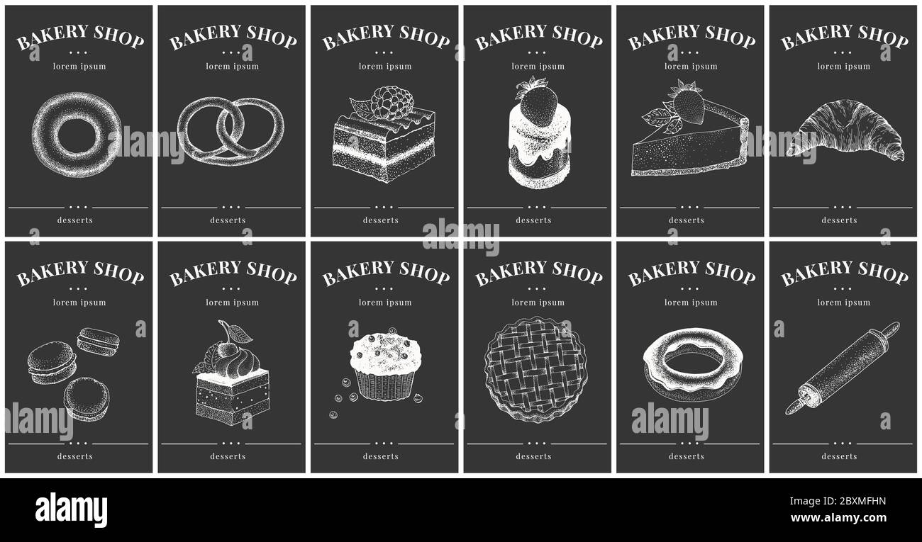 Bakeries Stock Vector Images Alamy