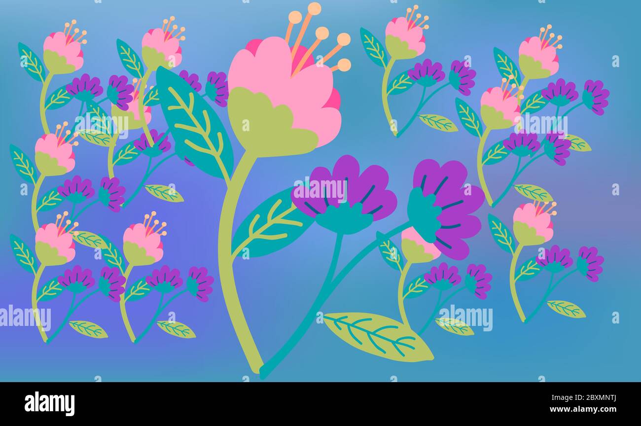 digital art of nature Stock Vector Image & Art - Alamy