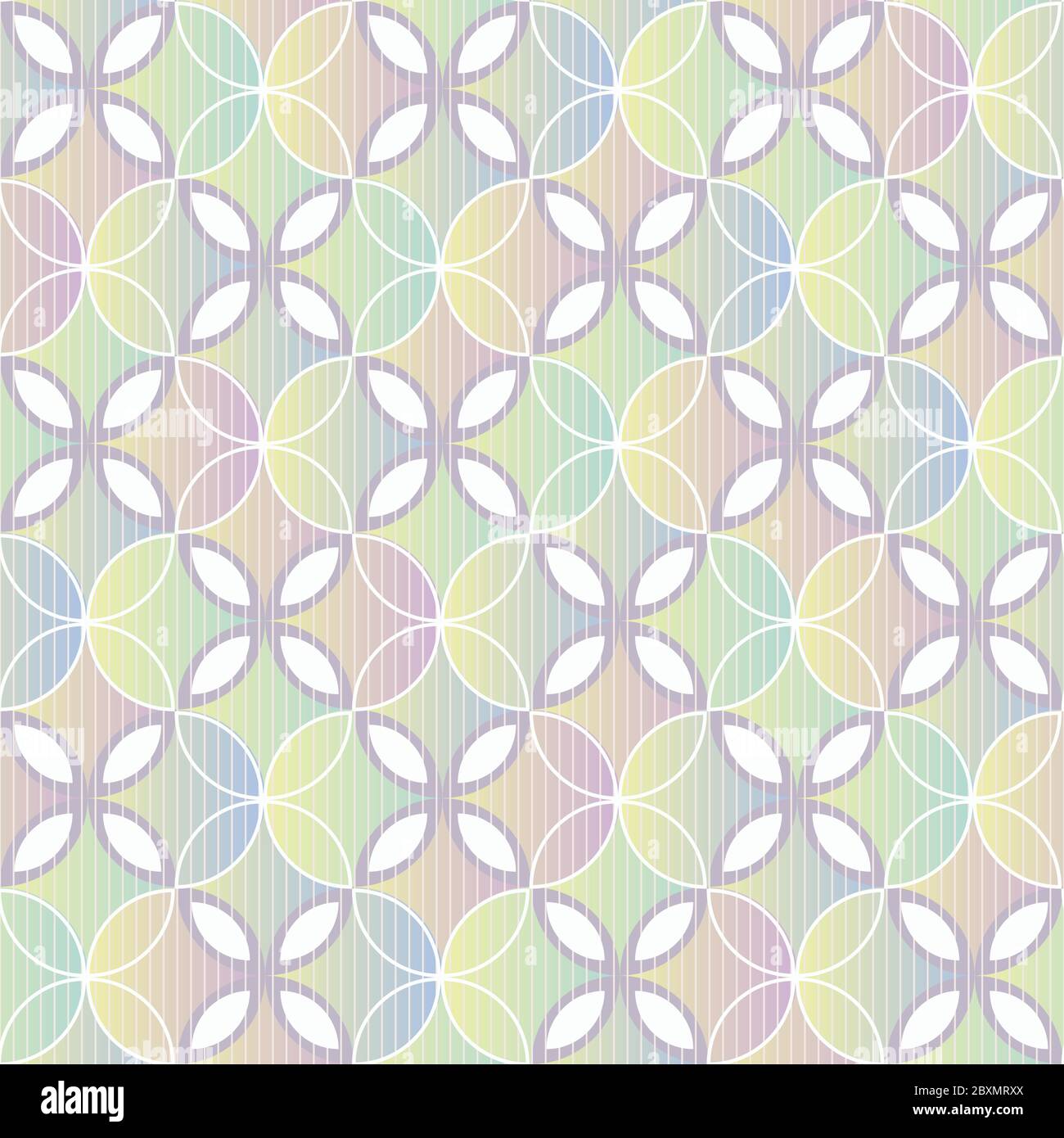 geometric seamless vector pattern in pastel ombre Stock Vector Image ...