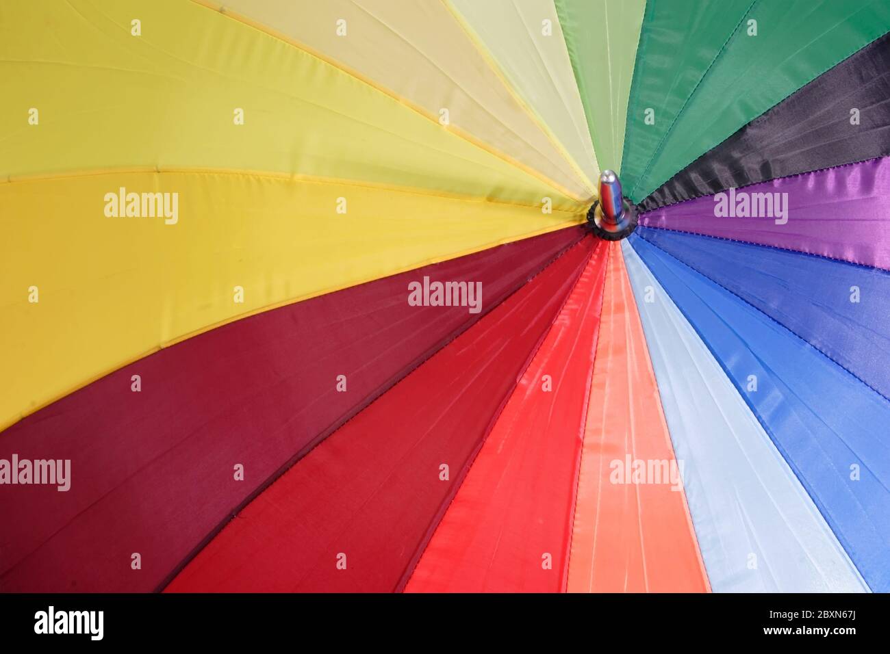 Rainbow Colours Stock Photo