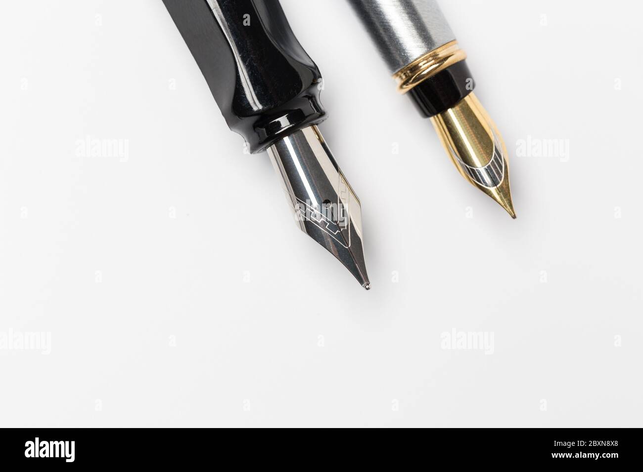 Fountain pen isolated on white background Stock Photo