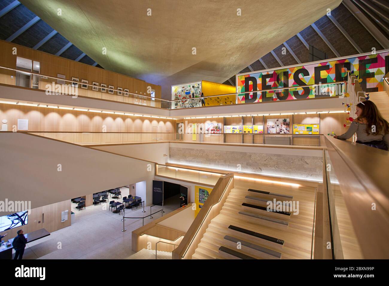 The Design Museum,Kensington High St, Kensington, London W8 6AG, United Kingdom Stock Photo