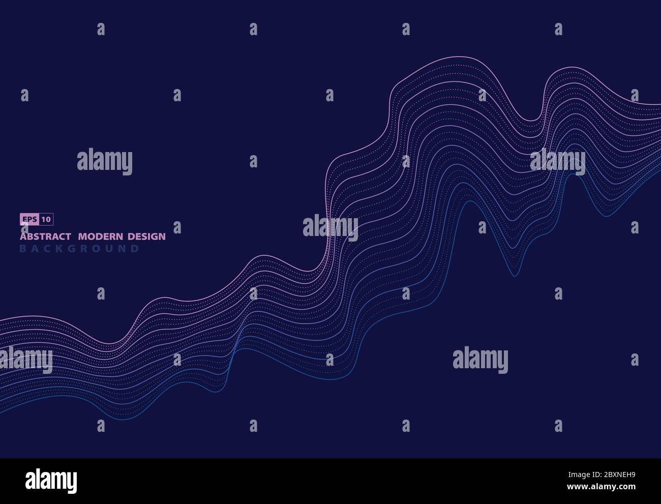 Abstract line pattern artwork of wavy futuristic pattern design artwork background. Use for ad, poster, template design, print. illustration vector Stock Vector