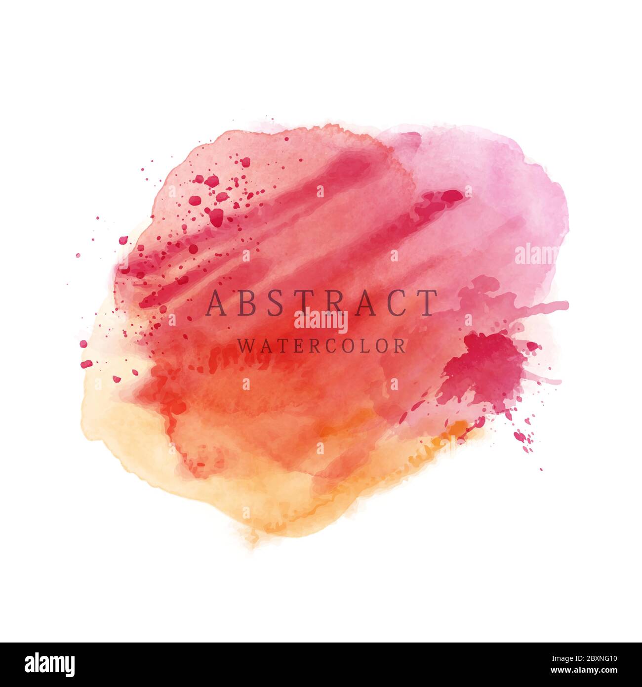 Abstract surface watercolor grunge background. Stain artistic vector used as being an element in the decorative design of header, brochure, poster, ca Stock Vector