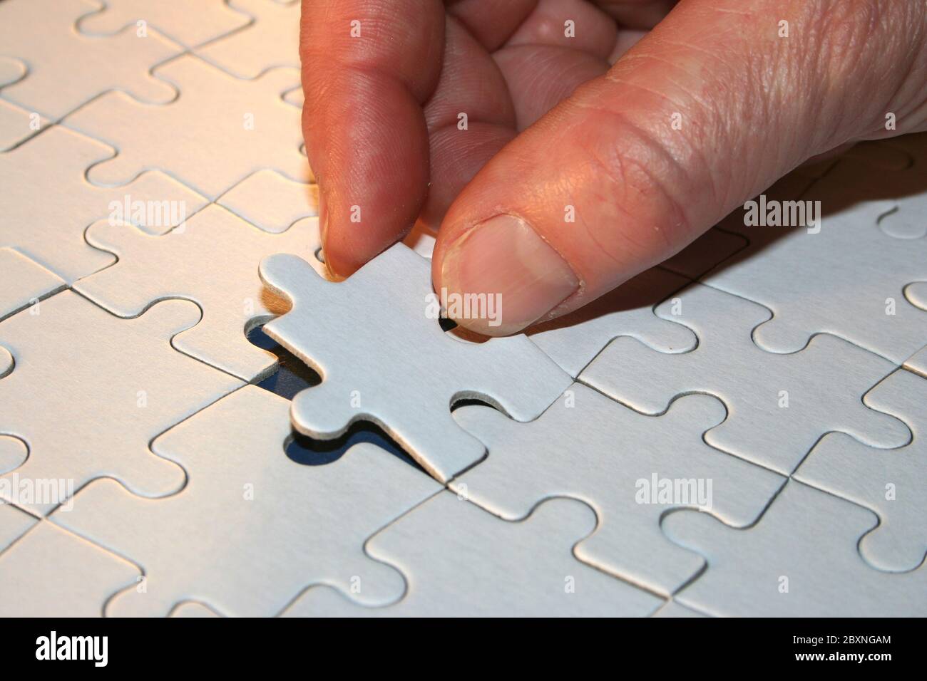 Final piece of puzzle hires stock photography and images Alamy