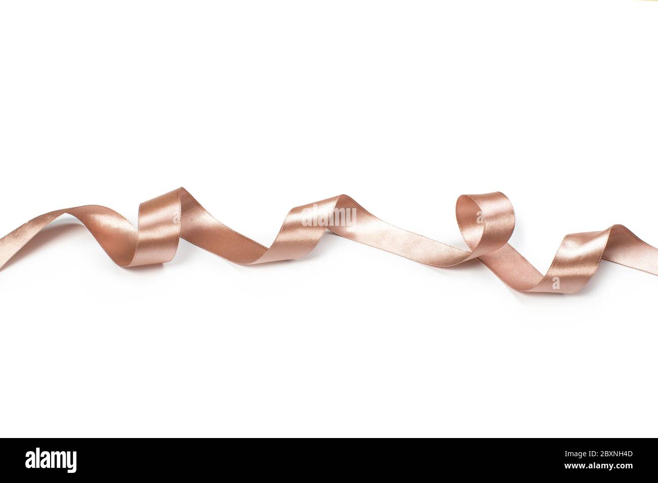 satin ribbon isolated on white background Stock Photo - Alamy