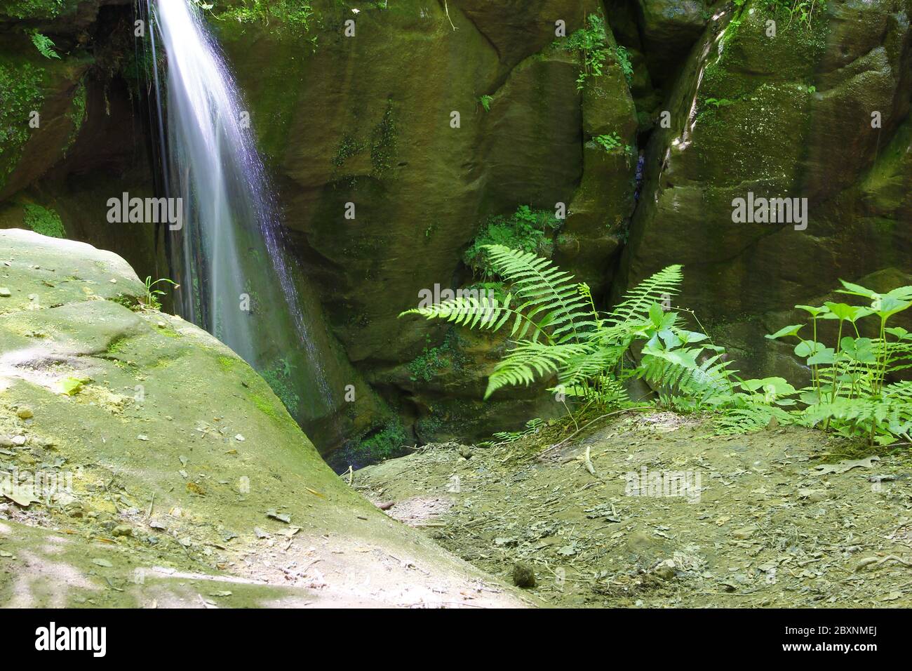 Little Lyons Falls, Mohican State Park, Ohio Stock Photo Alamy