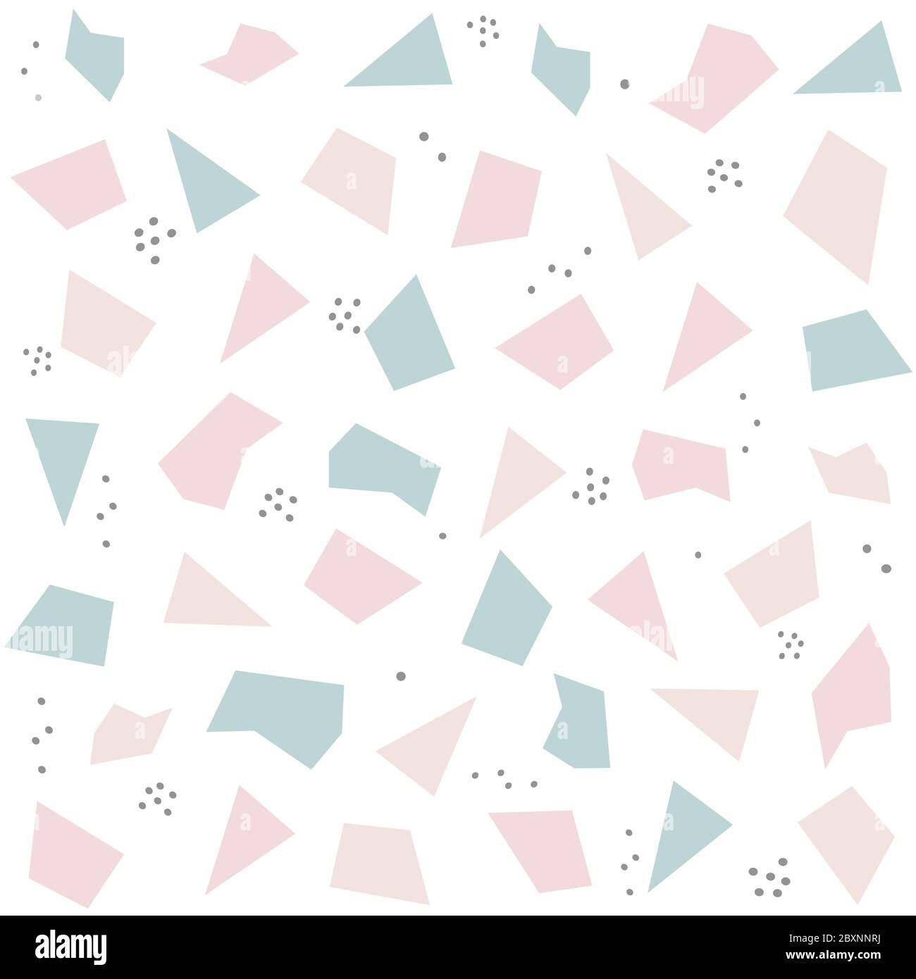 Abstract colorful terrazzo seamless vector pattern background ...