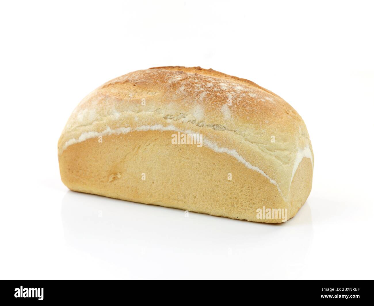 A loaf of bread isolated against a white background Stock Photo - Alamy