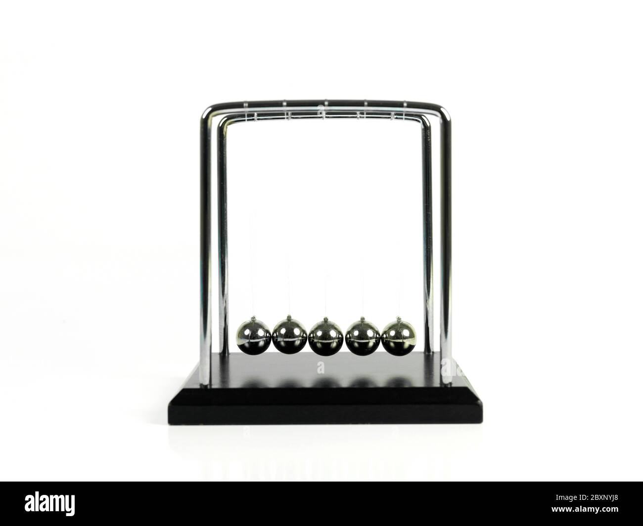 Newtons Cradle Stock Photo