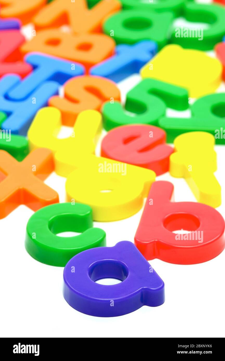 Letters Of The Alphabet Stock Photo Alamy