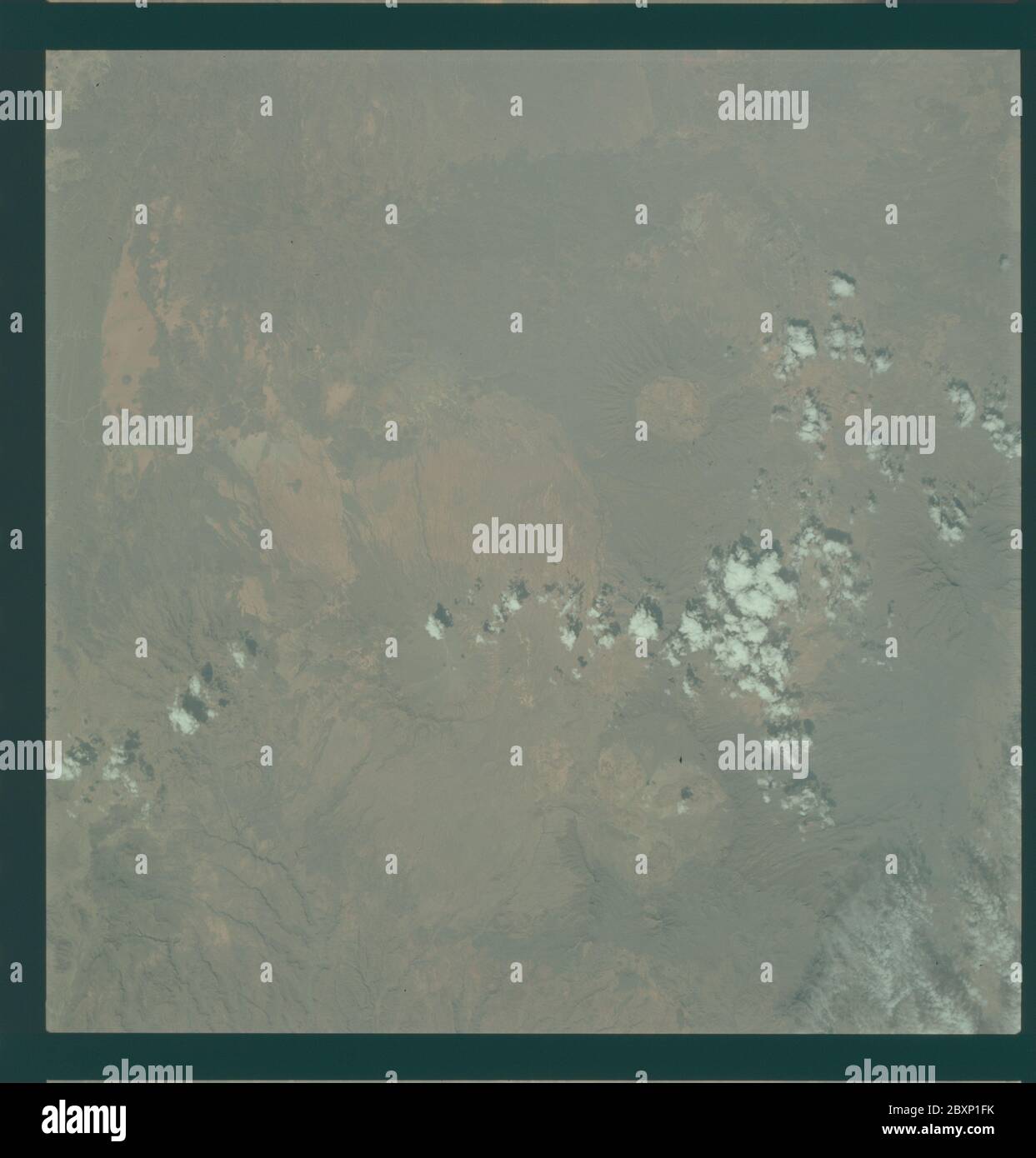 Tibesti Mountains Map As09 20 3108 Apollo 9 Apollo 9 Mission Image Tibesti Mountains Chad Scope And Content The Original Database Describes This As Description Vertical Earth Observation Taken By The Apollo 9 Crew View Is Of Chad With The Tibesti Mountains Visible Film Magazine Was Efilm Type Was So 368 Ektachrome With 0460 0710 Micrometers Film Filter Transmittance Response And Haze Filter80mm Lens Latitude Was 2100 N By Longitude 1800 Eoverlap Was 90 Altitude Miles Were 98 And Cloud Cover Was 10 Subject Terms Apollo 9 Flight Earth Observations From Space Categories Earth Obse 2BXP1FK