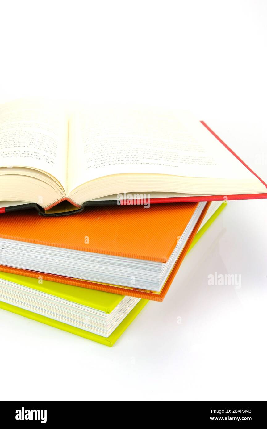 School Books Stock Photo