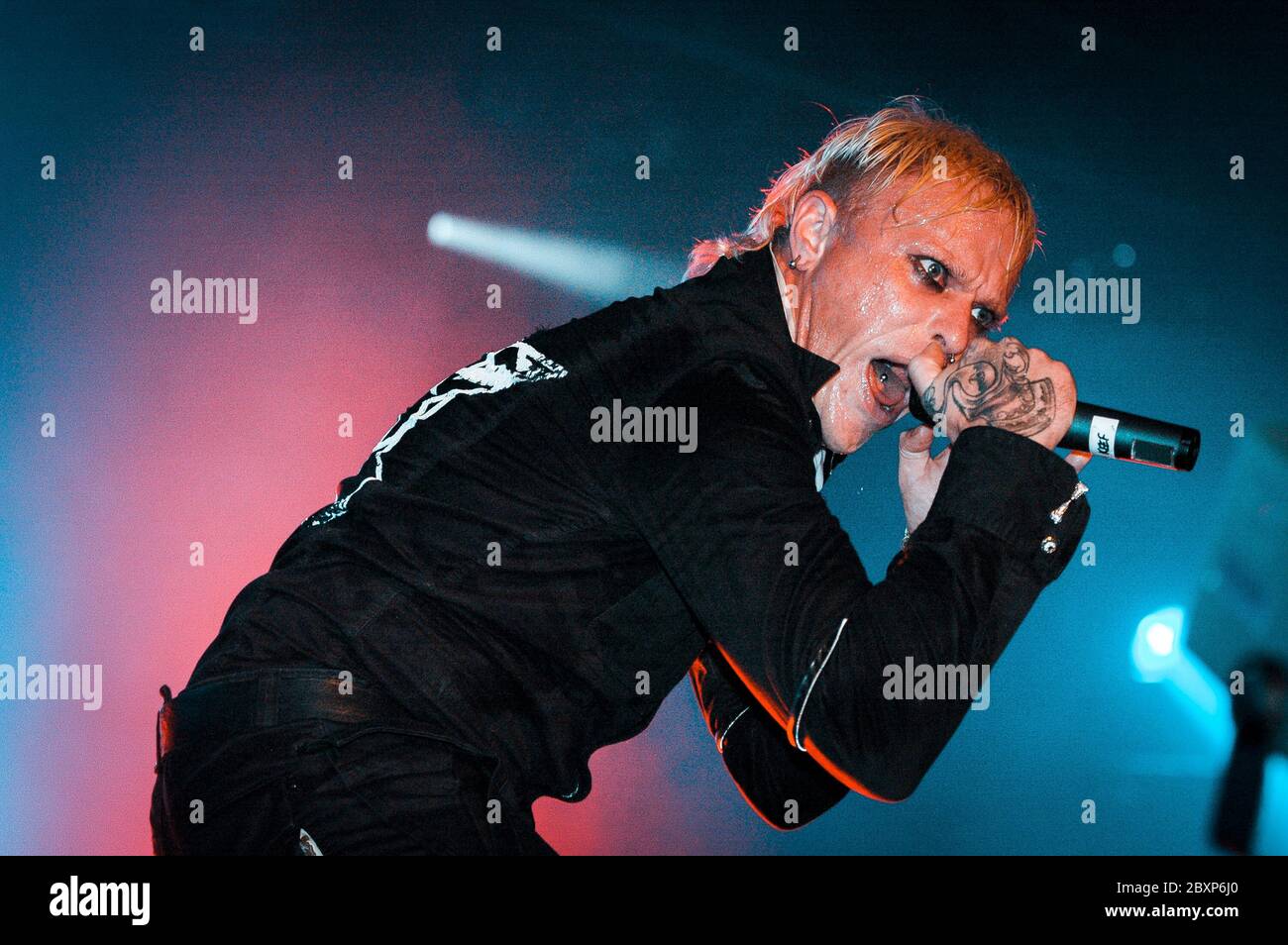 Lead singer of the prodigy hi-res stock photography and images - Alamy