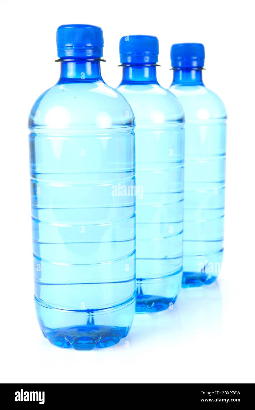 Recycled plastic water bottles Cut Out Stock Images & Pictures Alamy