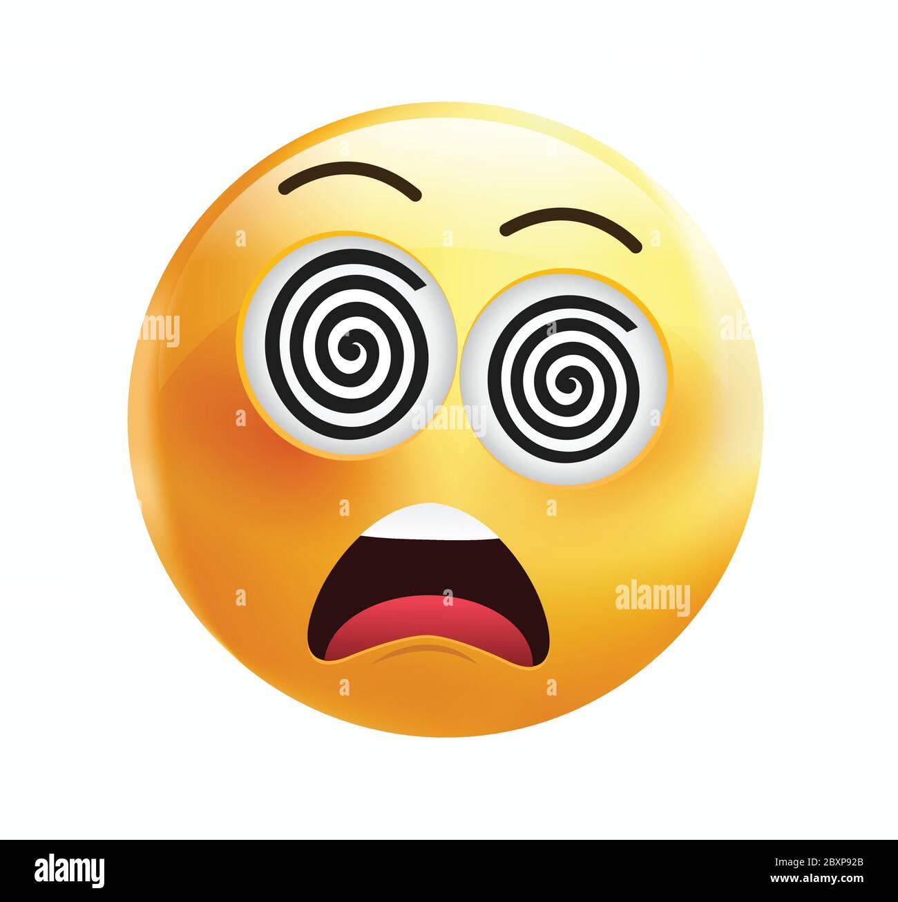 Dizzy emoji hi-res stock photography and images - Alamy