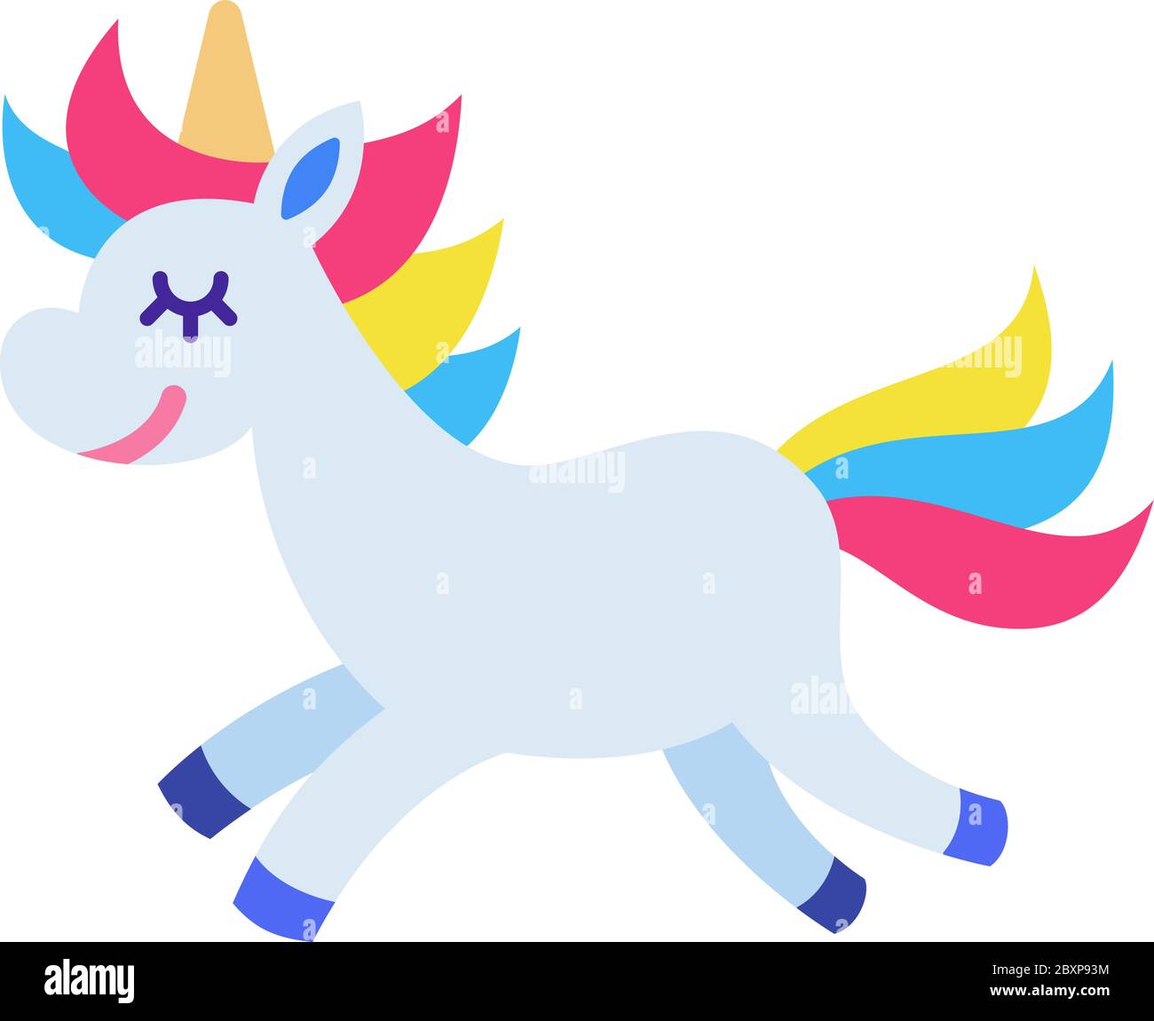 Unicorn Head Cut Out Stock Images & Pictures - Alamy