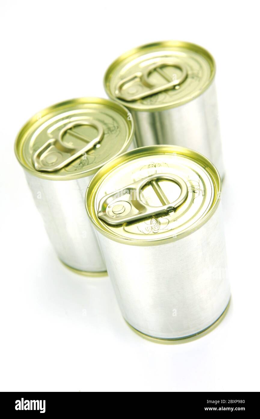 Canned Food Stock Photo