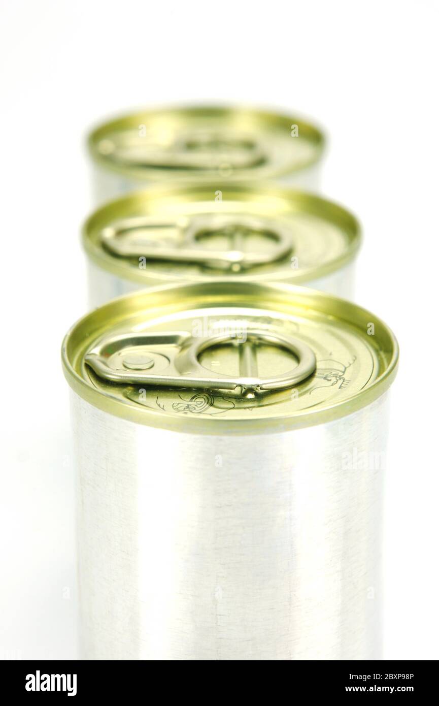 Canned Food Stock Photo